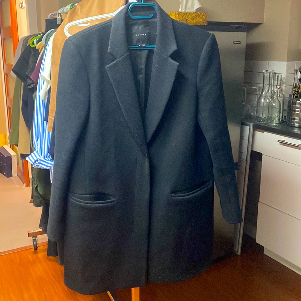 Theory wool coat